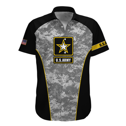 US Army Veteran 3D All Over Printed Shirts