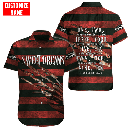 Customize Name Sweet Dream 3D All Over Printed Unisex Shirts