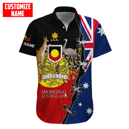 Personalized Name Australia 3D All Over Printed Unisex Shirts