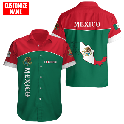 Persionalized Mexico 3D All Over Printed Unisex Shirts DQB26062102