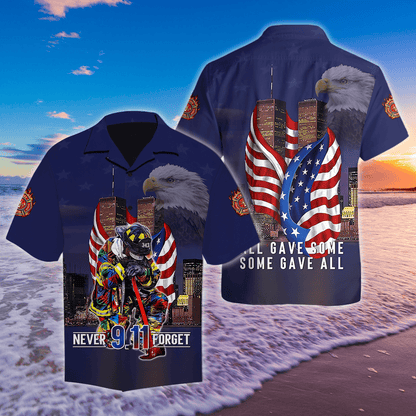 Firefighter Hawaii Shirt For Men And Women