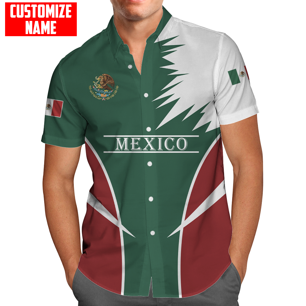 Personalized Name Mexico 3D All Over Printed Unisex Shirts DQB06072101