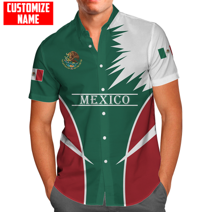 Personalized Name Mexico 3D All Over Printed Unisex Shirts DQB06072101
