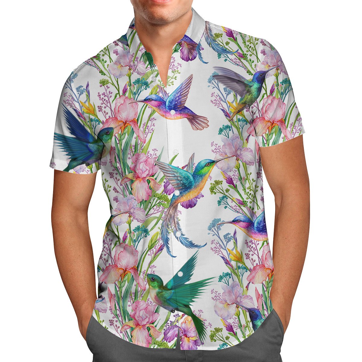Hummingbird Beach Shirt For Men And Women