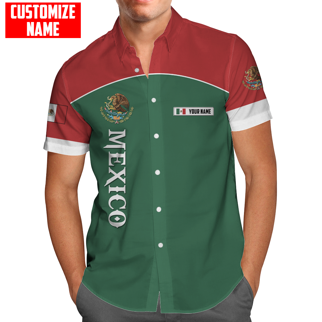 Persionalized Mexico 3D All Over Printed Unisex Shirts DQB26062102