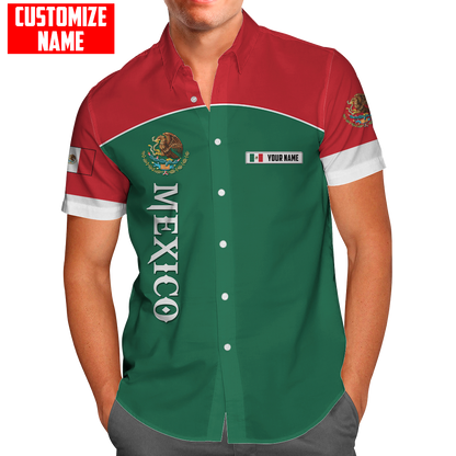Persionalized Mexico 3D All Over Printed Unisex Shirts DQB26062102
