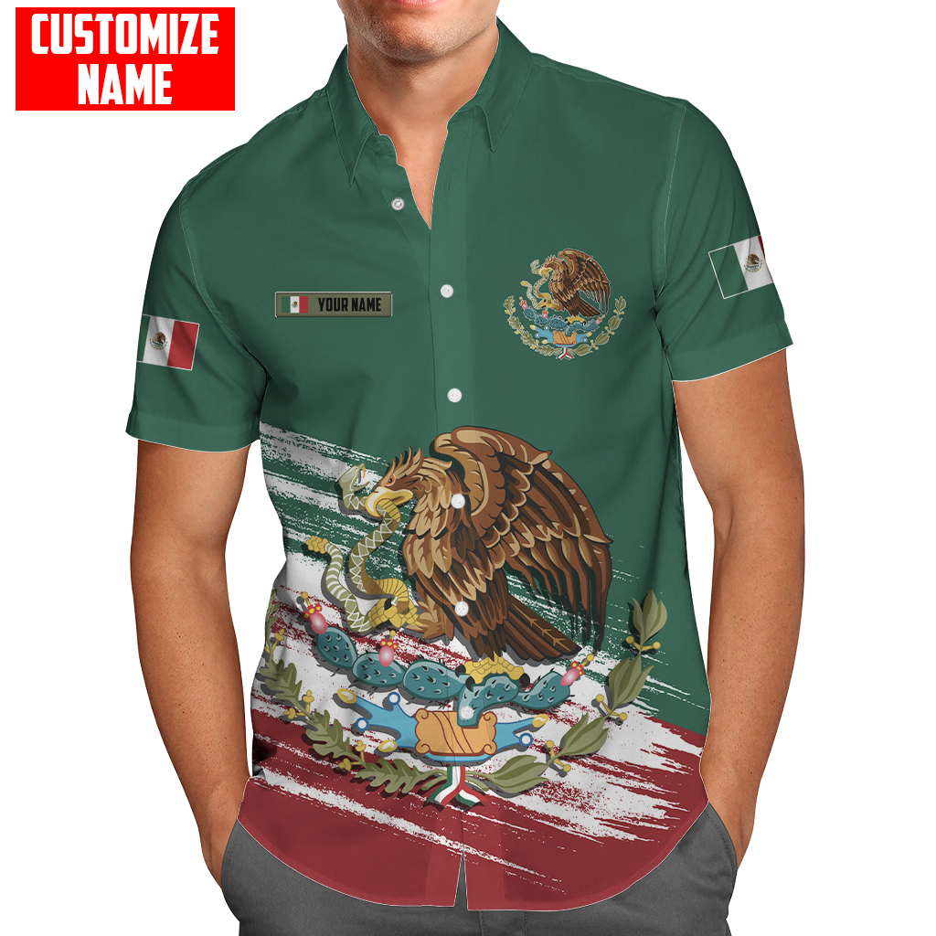 Persionalized Mexico 3D All Over Printed Unisex Shirts