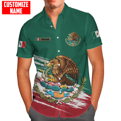 Persionalized Mexico 3D All Over Printed Unisex Shirts