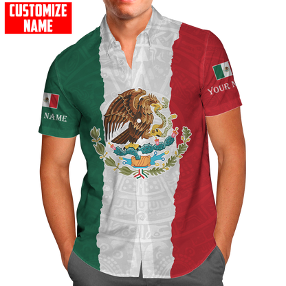 Personalized Name Mexico 3D All Over Printed Unisex Shirts DQB10072101