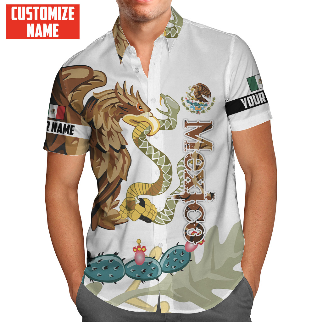 Persionalized Mexico 3D All Over Printed Unisex Shirts DQB25062101