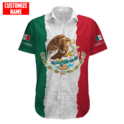 Personalized Name Mexico 3D All Over Printed Unisex Shirts DQB10072101
