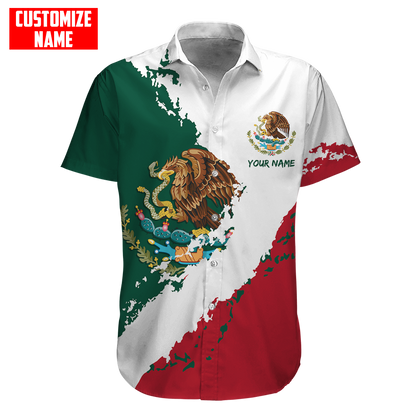 Persionalized Mexico 3D All Over Printed Unisex Shirts