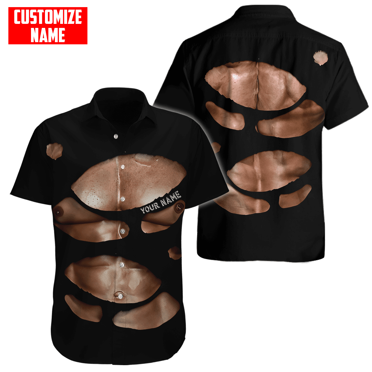 Customize Name Gym 3D All Over Printed Unisex Shirts