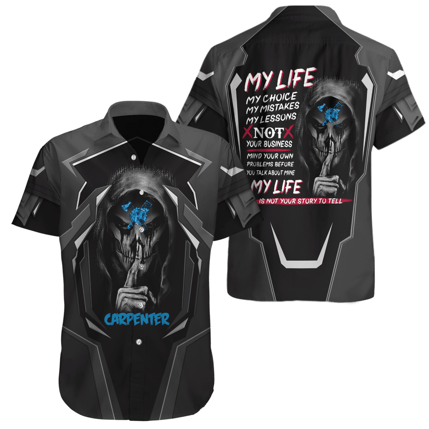 Premium Carpenter 3D All Over Printed Unisex Shirts