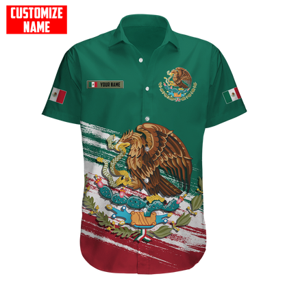 Persionalized Mexico 3D All Over Printed Unisex Shirts