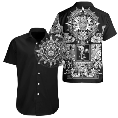 Aztec Mexican 3D All Over Printed Unisex Shirts DQB09072101