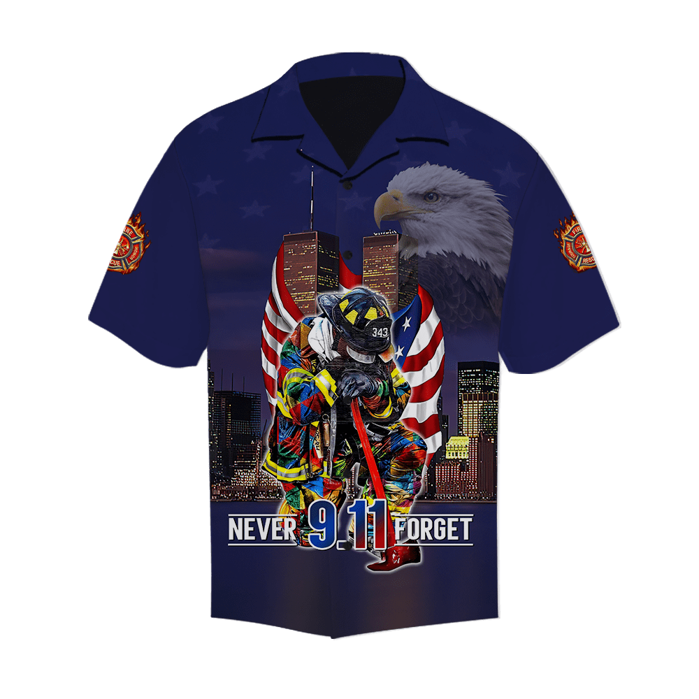 Firefighter Hawaii Shirt For Men And Women
