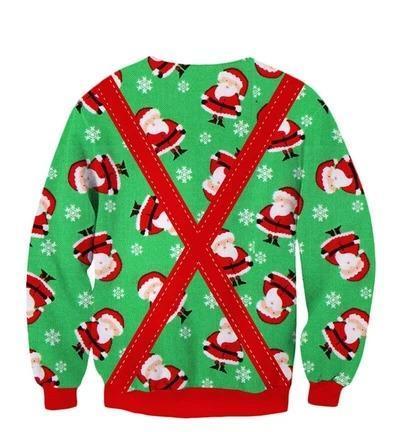 Meow Ugly Christmas Sweat Shirt HC12401 - Amaze Style™-Apparel