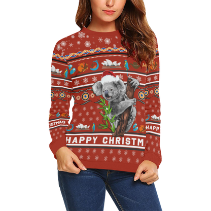 Australia Christmas Koala™ Sweatshirt - Amaze Style™-CREWNECK SWEATSHIRTS