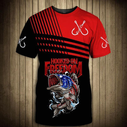 FISH REAPER - Hooked on Freedom HC5503 - Amaze Style™-Apparel