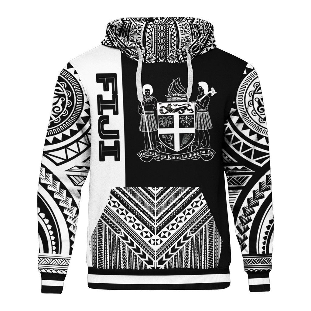 Fiji Hoodie - Polynesian Special Black Style BN10 - Amaze Style™-Apparel
