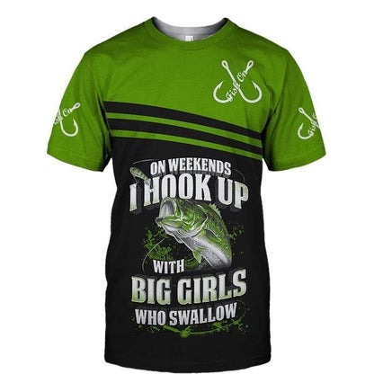 Fishing Green Bass HC3305 - Amaze Style™-Apparel