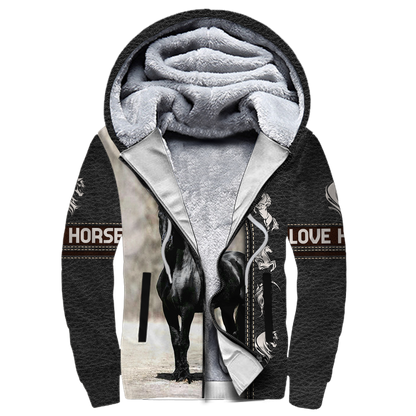 Love Horse 3D All Over Printed Shirts TA040401 - Amaze Style™-Apparel