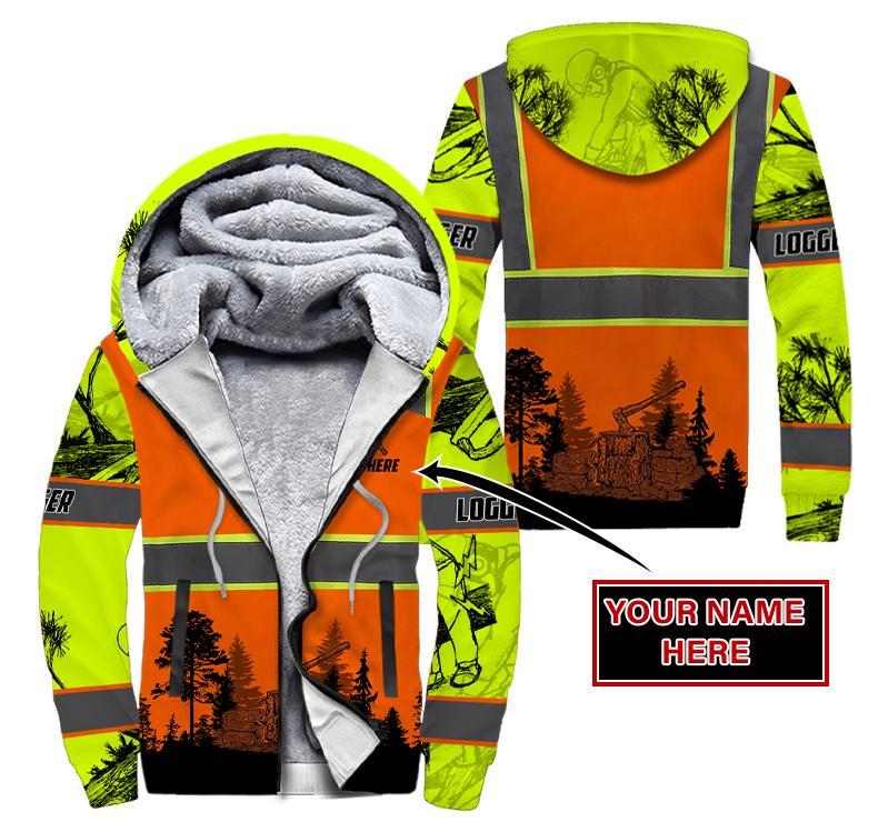 CUSTOMIZE LOGGER SAFETY 3D PRINTED SHIRTS - Amaze Style™-Apparel
