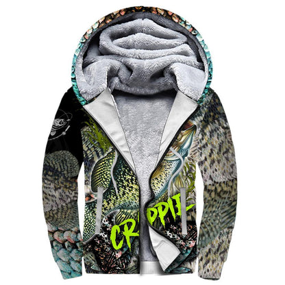 Crappie Fishing on skin 3D all over shirts for men and women TR061201 - Amaze Style™-Apparel
