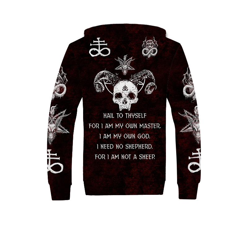 Satanic Tribal 3D All Over Printed Hoodie Shirts For Men And Women MP180305a - Amaze Style™-Apparel