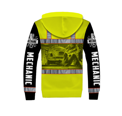 Mechanic 3D All Over Printed Hoodie For Men and Women TN