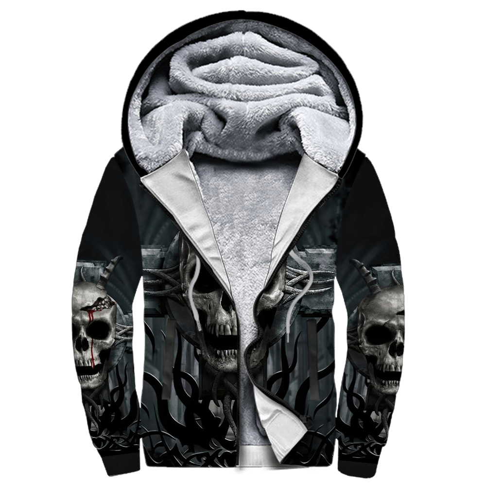 Premium Unisex Skull Cross All Over Printed Shirts  MEI