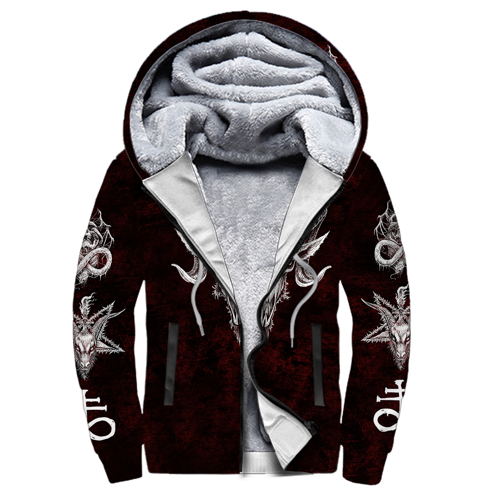 Satanic Tribal 3D All Over Printed Hoodie Shirts For Men And Women MP180305a - Amaze Style™-Apparel