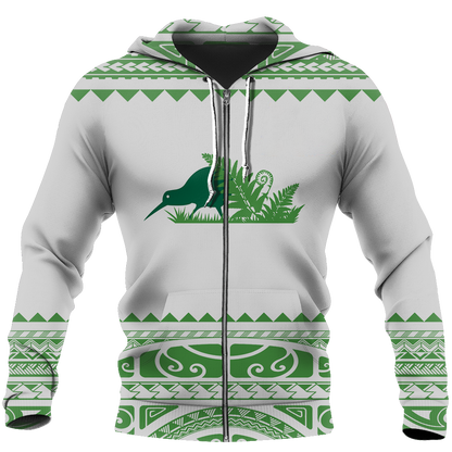 Save the Kiwi ZipHoodie HC2401 - Amaze Style™-Apparel