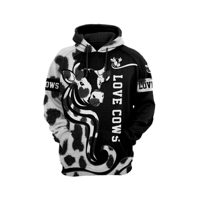 Love Dairy Cattle 3D All Over Printed Shirts For Men And Woman