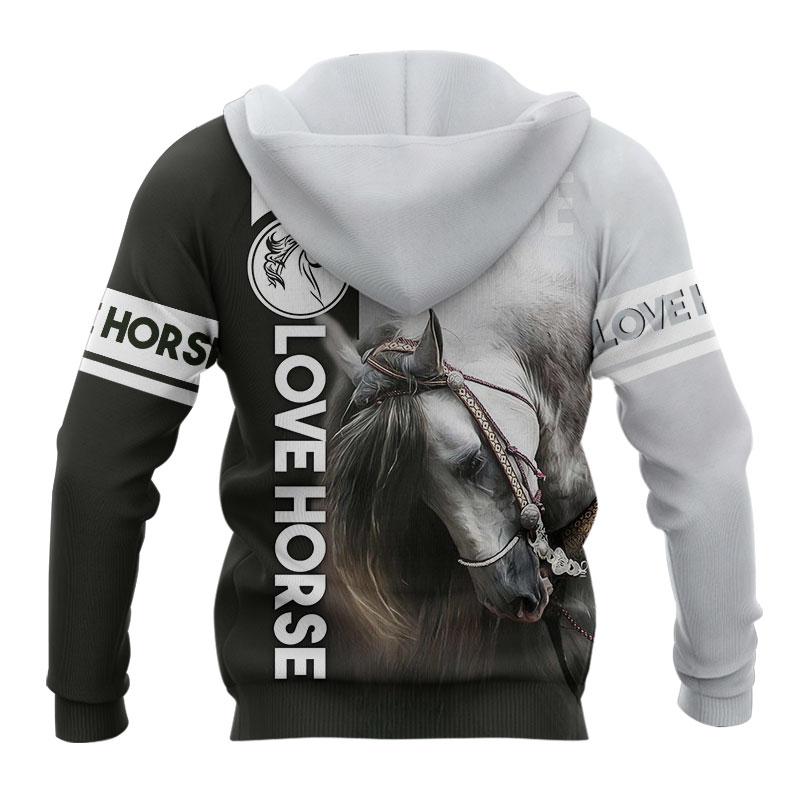 Love Horse 3D All Over Printed Shirts For Men And Women TN