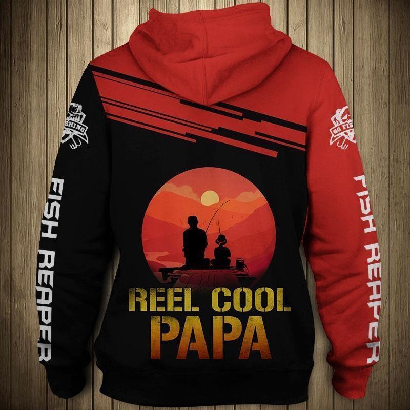 GO FISHING - Reel Cool Papa at Sunset HC5502 - Amaze Style™-Apparel