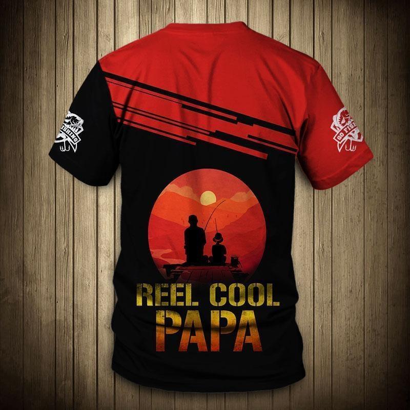 GO FISHING - Reel Cool Papa at Sunset HC5502 - Amaze Style™-Apparel