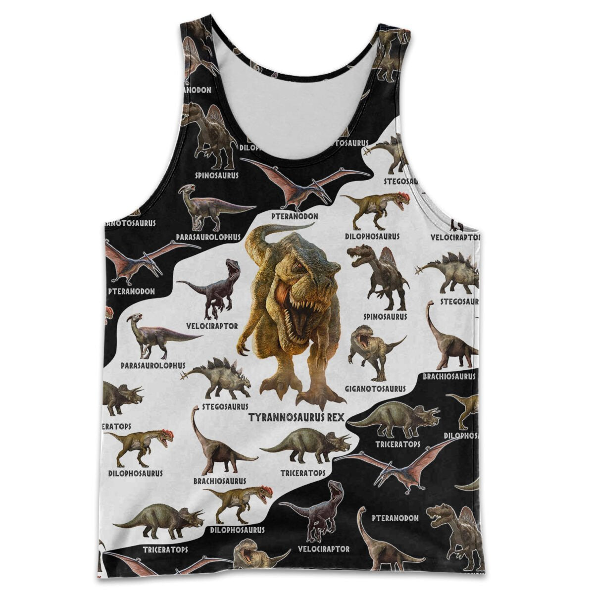 Dinosaur World 3D all over printed shirts