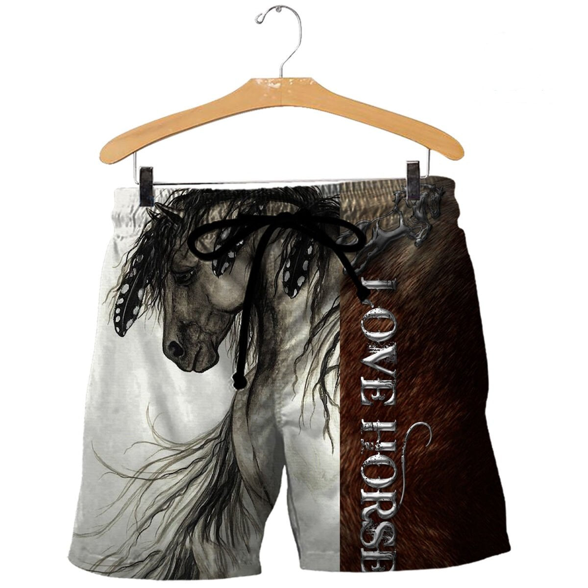Premium Love Horse 3D All Over Printed Unisex Shirts