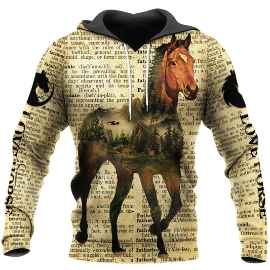 Horse 3D All Over Printed Unisex Shirts TN