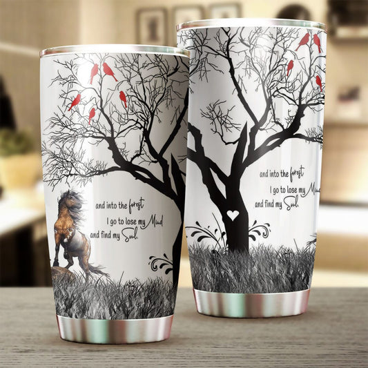 Love Horse Stainless Steel Tumbler