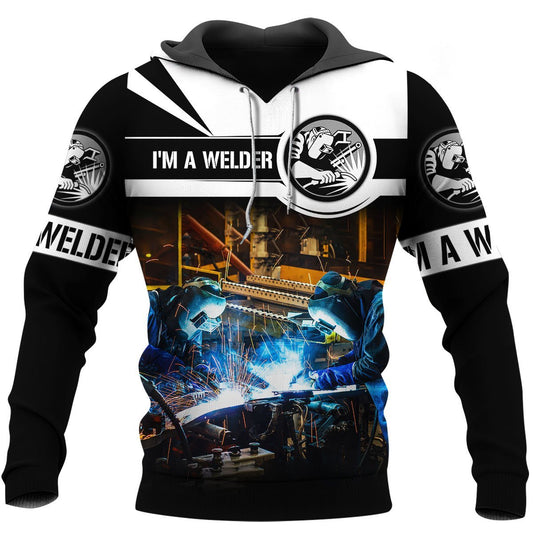 Welder Yelling all over Unisex 3D All Over Printed Shirts