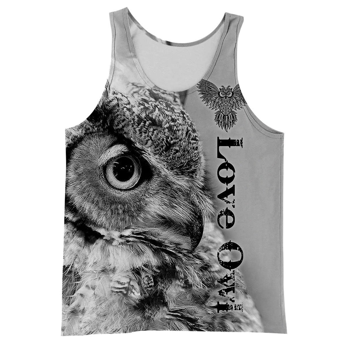 Love Owl 3D All Over Printed Shirts For Men & Women TA190501 - Amaze Style™-Apparel