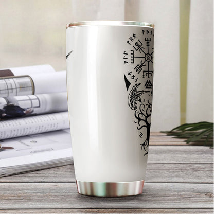 BEAUTIFUL VIKING STAINLESS STEEL TUMBLER - Amaze Style™-