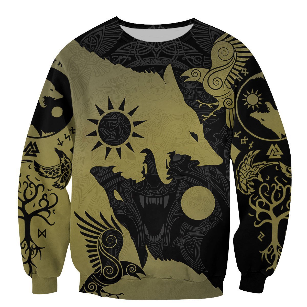 Skoll and Hati 3D All Over Printes Verison 4.0 - Amaze Style™-Apparel