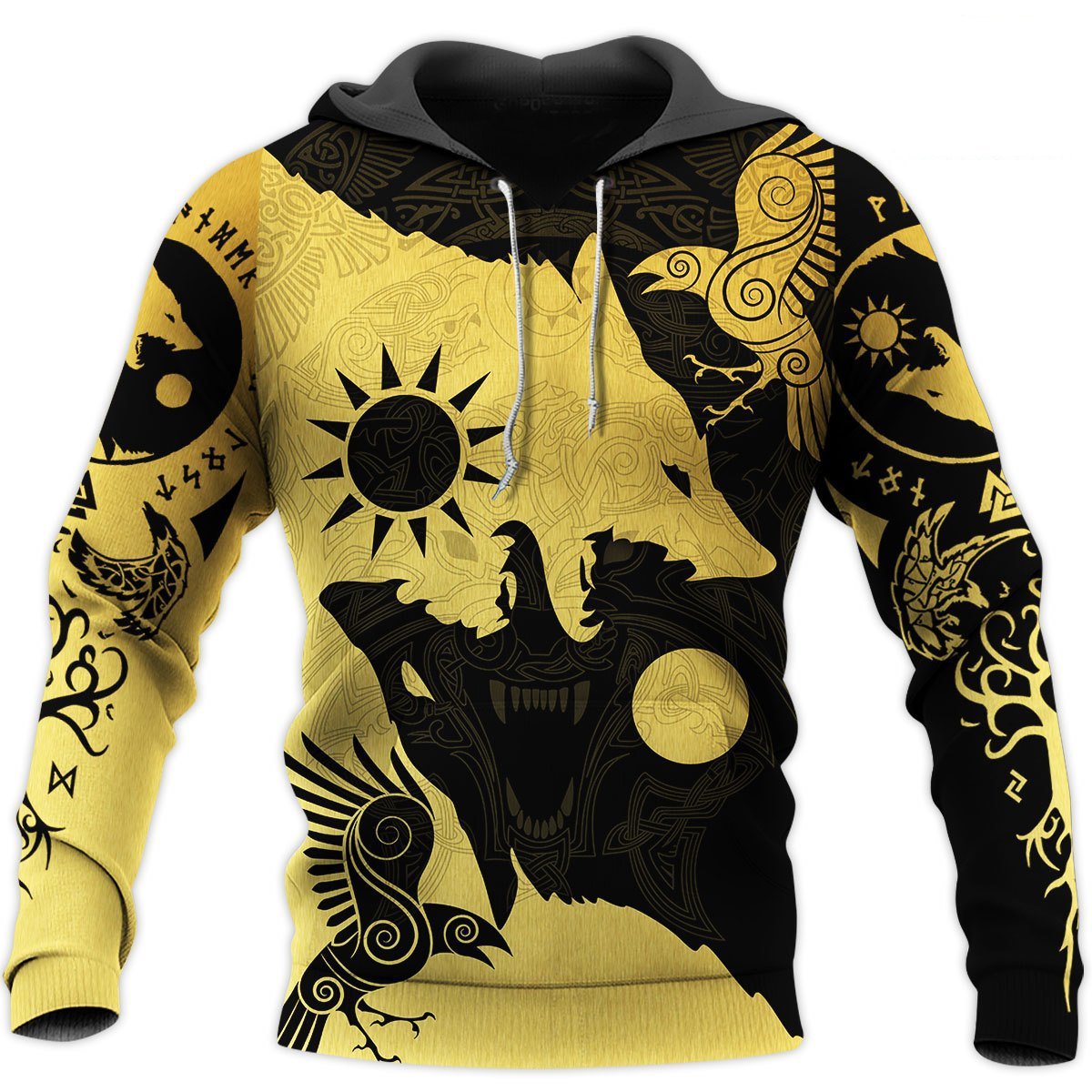 Skoll and Hati 3D All Over Printes Verison 2.0 - Amaze Style™-Apparel