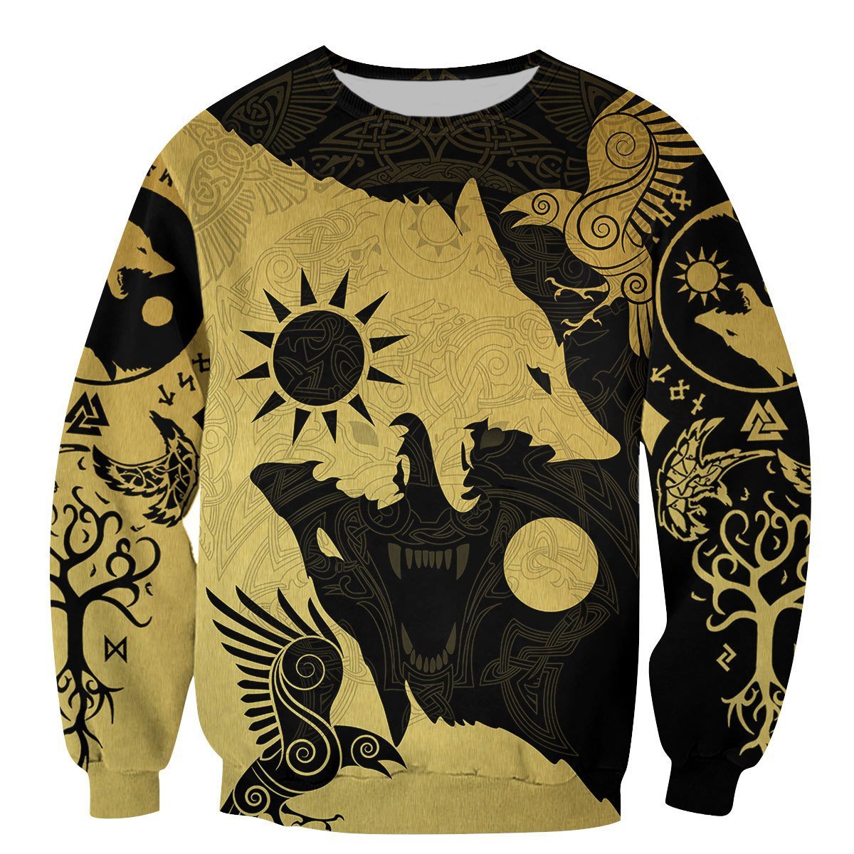 Skoll and Hati 3D All Over Printes Verison 2.0 - Amaze Style™-Apparel