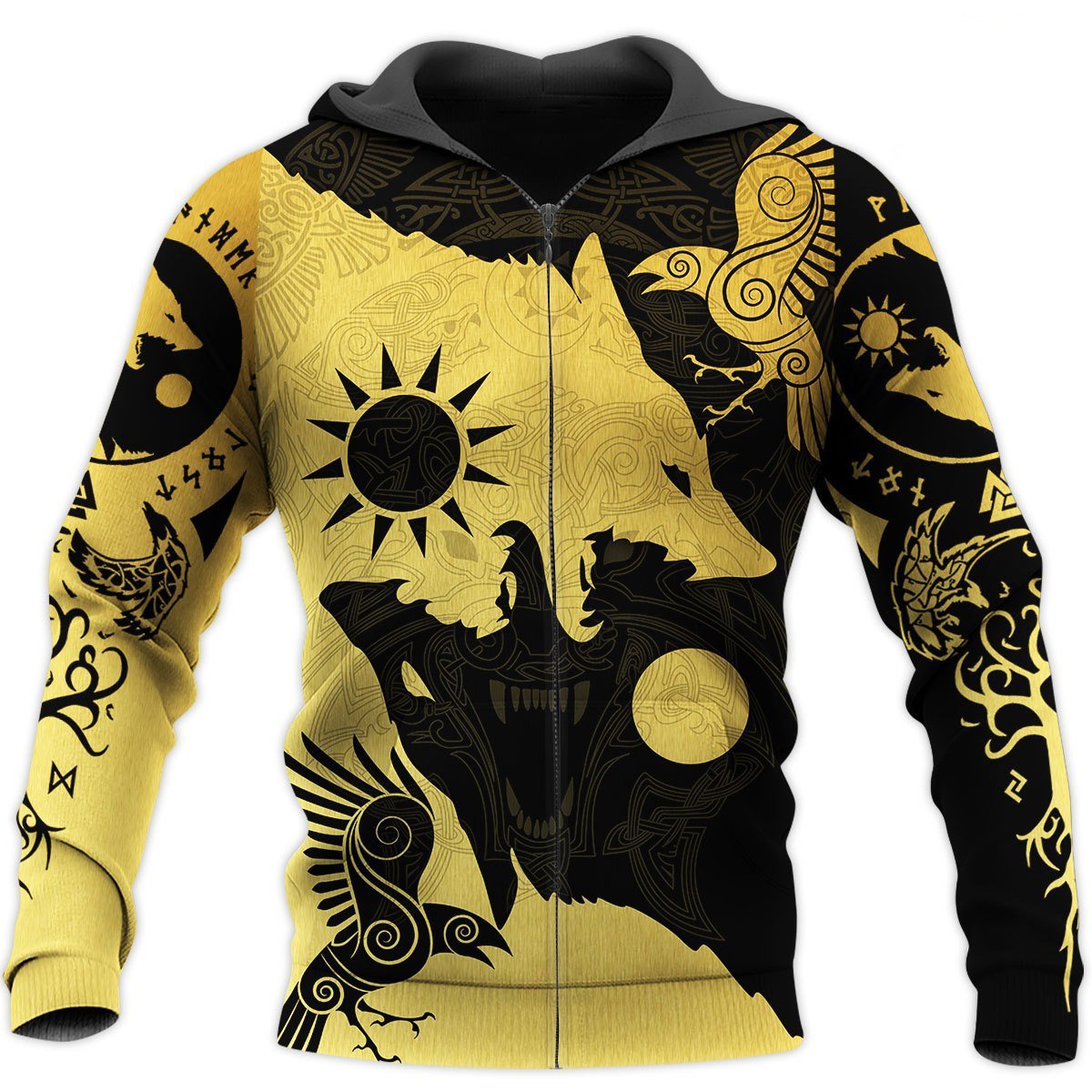 Skoll and Hati 3D All Over Printes Verison 2.0 - Amaze Style™-Apparel