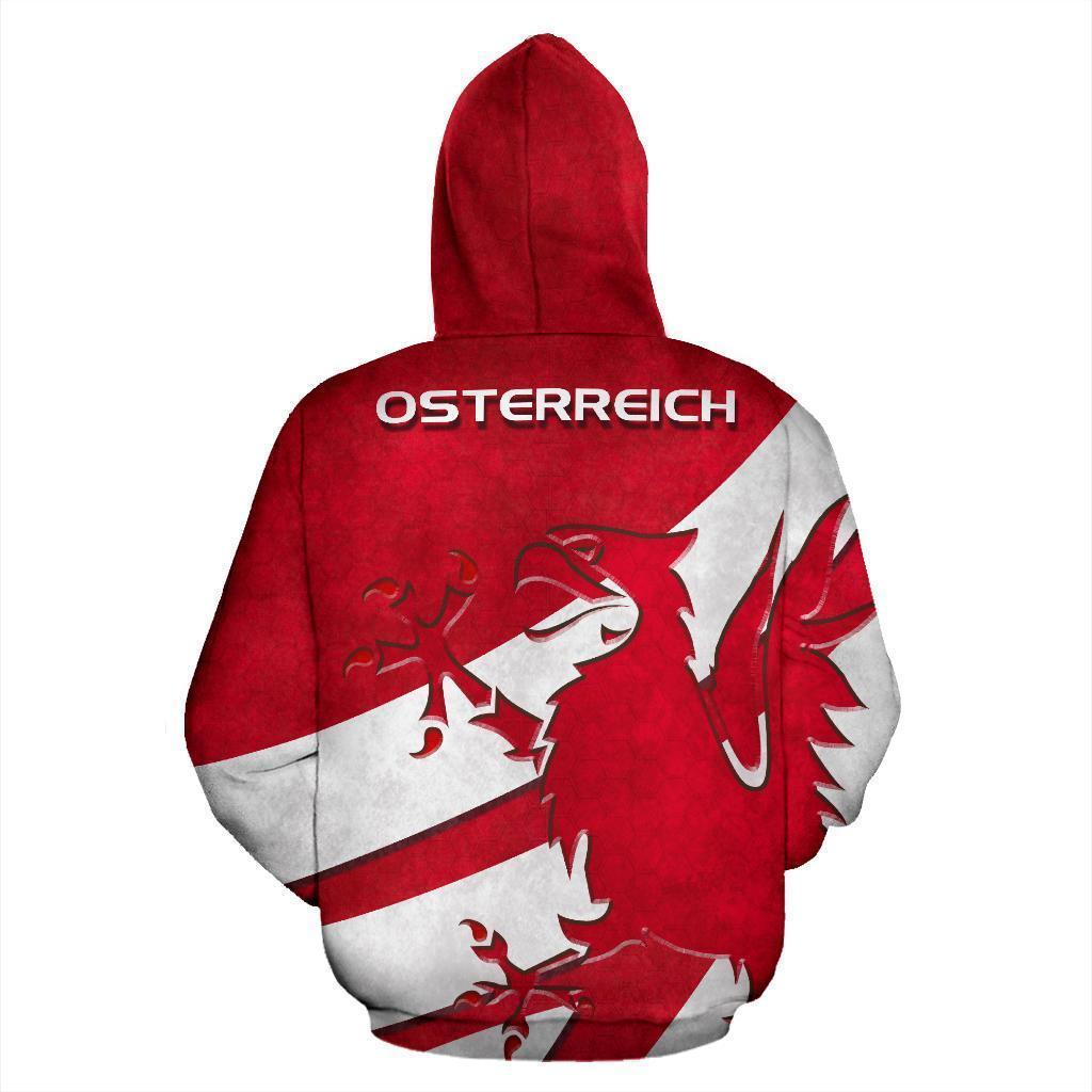 Grunge Crisom Austrian Eagle Hoodie AF-NVD1041 - Amaze Style™-Apparel
